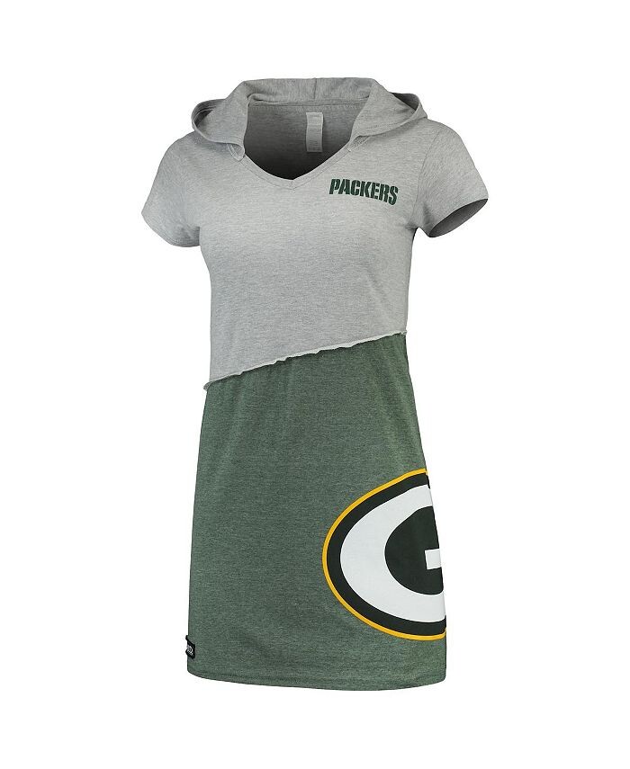 Женское серо-зеленое мини-платье с капюшоном Green Bay Packers Refried Apparel, мультиколор
Женское серо-зеленое мини-платье с капюшоном Green Bay Packers Refried Apparel, мультиколор