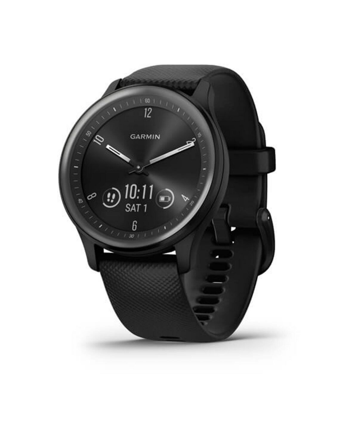 Умные часы Vivomove Sport, черный силиконовый ремешок с грифельными акцентами, 40 мм Garmin
Умные часы Vivomove Sport, черный силиконовый ремешок с грифельными акцентами, 40 мм Garmin