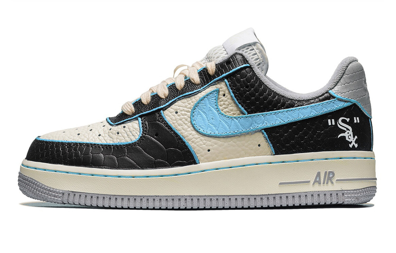 Кроссовки Nike Air Force 1 Skateboarding Shoes Women's Low-top Black/white/blue, синий
Кроссовки Nike Air Force 1 Skateboarding Shoes Women's Low-top Black/white/blue, синий