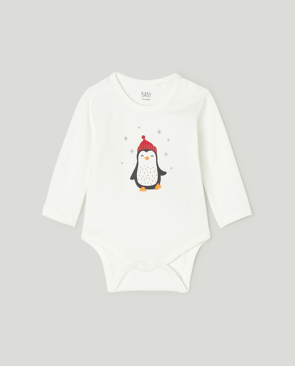 Боди для девочки с длинным рукавом и рисунком спереди Baby El Corte Inglés, белый
Боди для девочки с длинным рукавом и рисунком спереди Baby El Corte Inglés, белый