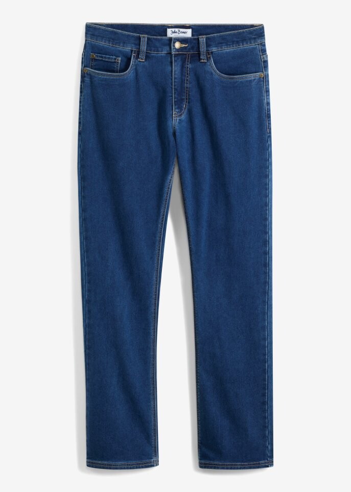 Джинсы стандартного кроя из термоэластичной ткани bootcut John Baner Jeanswear, синий
Джинсы стандартного кроя из термоэластичной ткани bootcut John Baner Jeanswear, синий