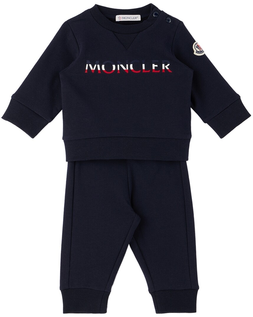 Baby Navy - Комплект из двух предметов спортивного костюма с логотипом Темно-синий Moncler Enfant
Baby Navy - Комплект из двух предметов спортивного костюма с логотипом Темно-синий Moncler Enfant