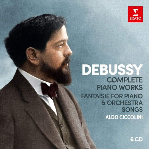 CD диск Ciccolini, Aldo: Debussy: Complete Piano Works; Fantaisie for piano & orchestra, Songs
CD диск Ciccolini, Aldo: Debussy: Complete Piano Works; Fantaisie for piano & orchestra, Songs
