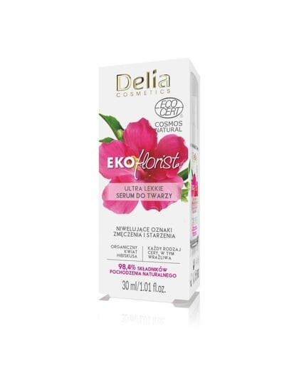 Ультралегкая сыворотка для лица, 30 мл Delia Cosmetics, Eco Florist Hibiskus
Ультралегкая сыворотка для лица, 30 мл Delia Cosmetics, Eco Florist Hibiskus