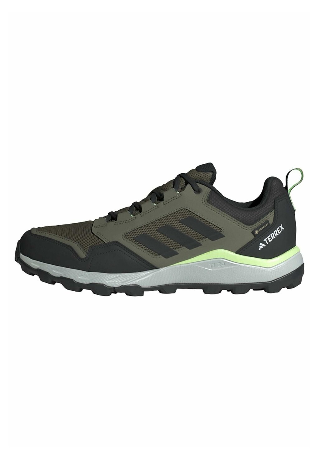 Кроссовки для бега по пересеченной местности TRACEROCKER 2 GORE-TEX RUNNING SHOES Adidas Terrex, цвет olive strata core black green spark
Кроссовки для бега по пересеченной местности TRACEROCKER 2 GORE-TEX RUNNING SHOES Adidas Terrex, цвет olive strata core black green spark