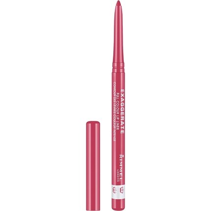 Полноцветный карандаш для губ Exaggerate — 103 Pink A Punch, Rimmel 
Полноцветный карандаш для губ Exaggerate — 103 Pink A Punch, Rimmel