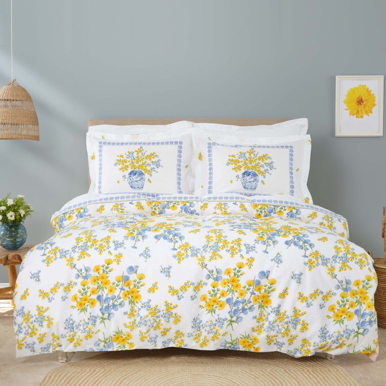 Karaca Home Enola Желтый Комплект постельного белья из 100% хлопка из 100% хлопка
Karaca Home Enola Желтый Комплект постельного белья из 100% хлопка из 100% хлопка
