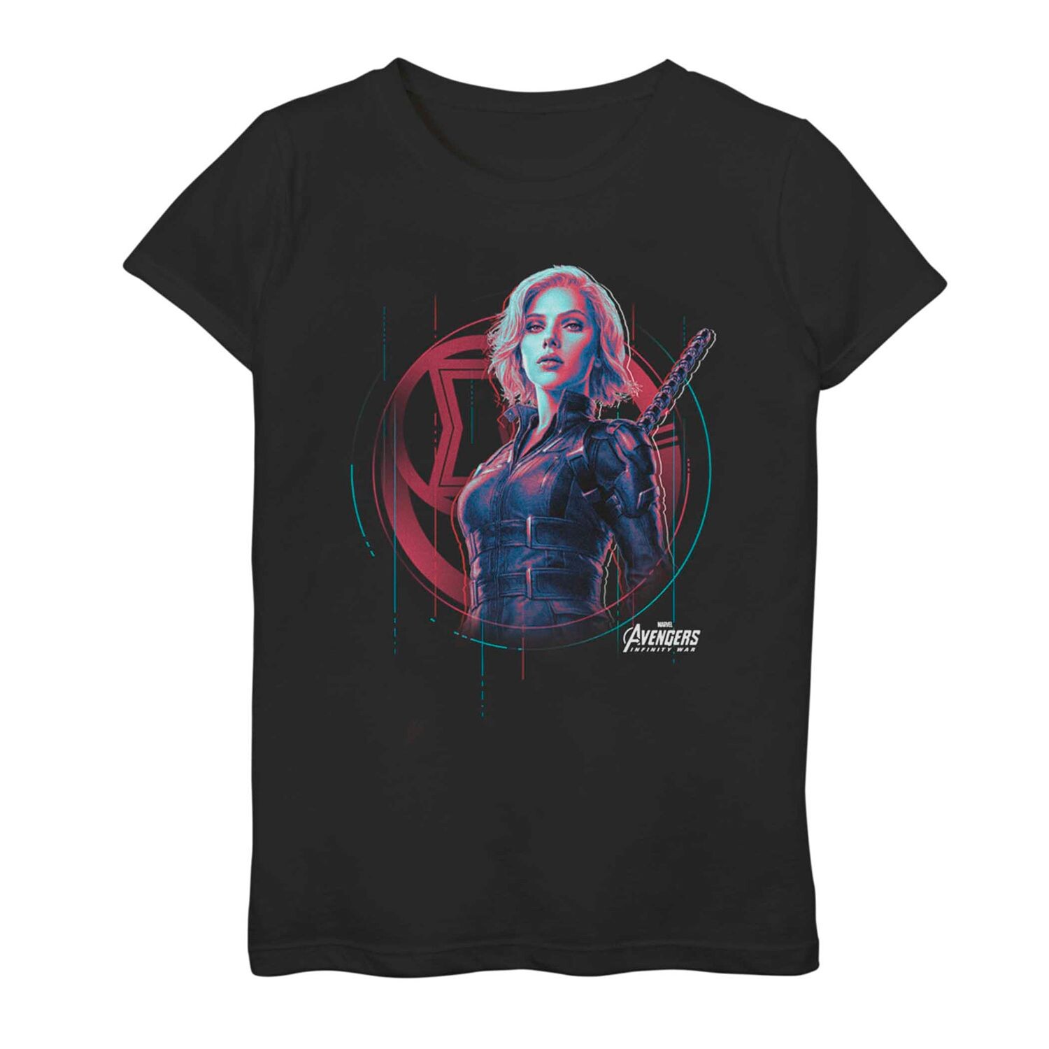 Футболка с плакатом Black Widow Tech для девочек 7–16 лет Marvel «Мстители: Война бесконечности» Licensed Character
Футболка с плакатом Black Widow Tech для девочек 7–16 лет Marvel «Мстители: Война бесконечности» Licensed Character
