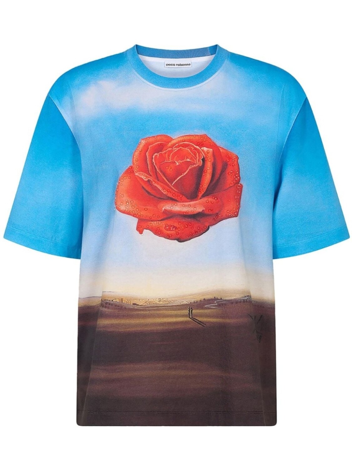 Rabanne футболка с принтом Meditative Rose из коллаборации с Salvador Dali, синий
Rabanne футболка с принтом Meditative Rose из коллаборации с Salvador Dali, синий
