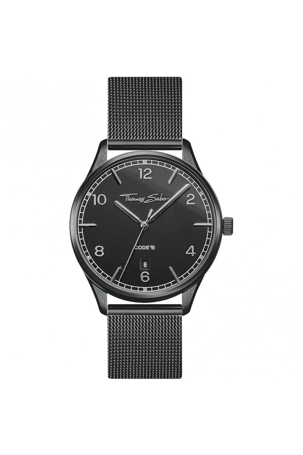 Модные аналоговые часы из нержавеющей стали Code TS — Wa0362-202-203-36Mm THOMAS SABO, черный
Модные аналоговые часы из нержавеющей стали Code TS — Wa0362-202-203-36Mm THOMAS SABO, черный