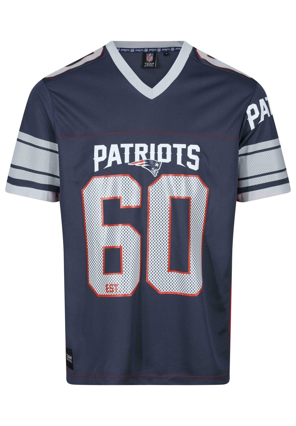 Футболка с принтом NEW ENGLAND PATRIOTS NFL OVERSIZED TRIKOT RELAXED Re:Covered, цвет blau
Футболка с принтом NEW ENGLAND PATRIOTS NFL OVERSIZED TRIKOT RELAXED Re:Covered, цвет blau
