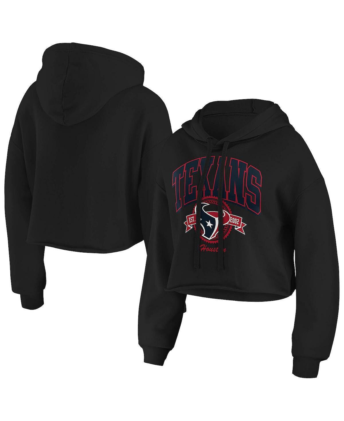 Женский укороченный флисовый пуловер с капюшоном Houston Texans черного цвета WEAR by Erin Andrews, черный
Женский укороченный флисовый пуловер с капюшоном Houston Texans черного цвета WEAR by Erin Andrews, черный
