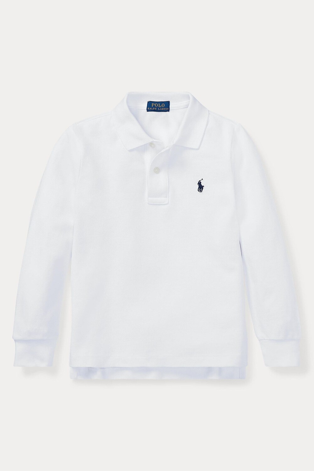 Белая рубашка-поло для мальчиков с длинными рукавами и логотипом Polo Ralph Lauren, белый
Белая рубашка-поло для мальчиков с длинными рукавами и логотипом Polo Ralph Lauren, белый