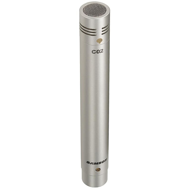 Микрофон Samson C02 Small-Diaphragm Supercardioid Pencil Condenser Mics (Stereo Pair)
Микрофон Samson C02 Small-Diaphragm Supercardioid Pencil Condenser Mics (Stereo Pair)