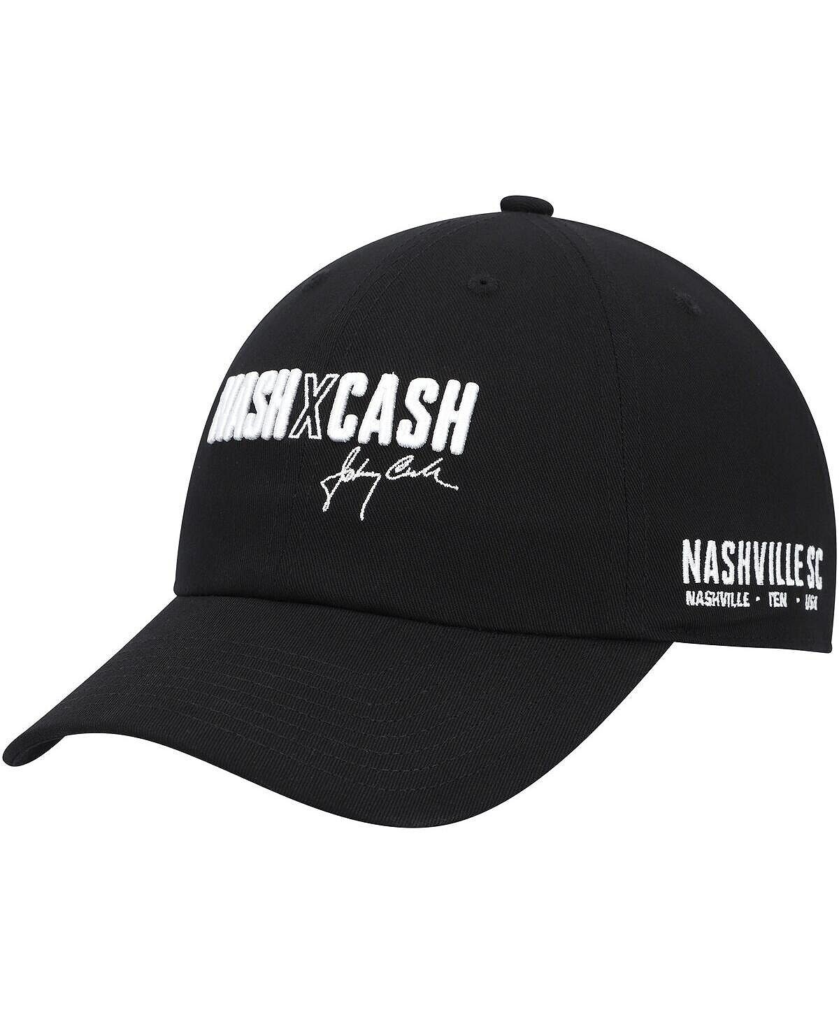 Мужская черная регулируемая шляпа для папы Nashville SC x Johnny Cash Mitchell & Ness
Мужская черная регулируемая шляпа для папы Nashville SC x Johnny Cash Mitchell & Ness