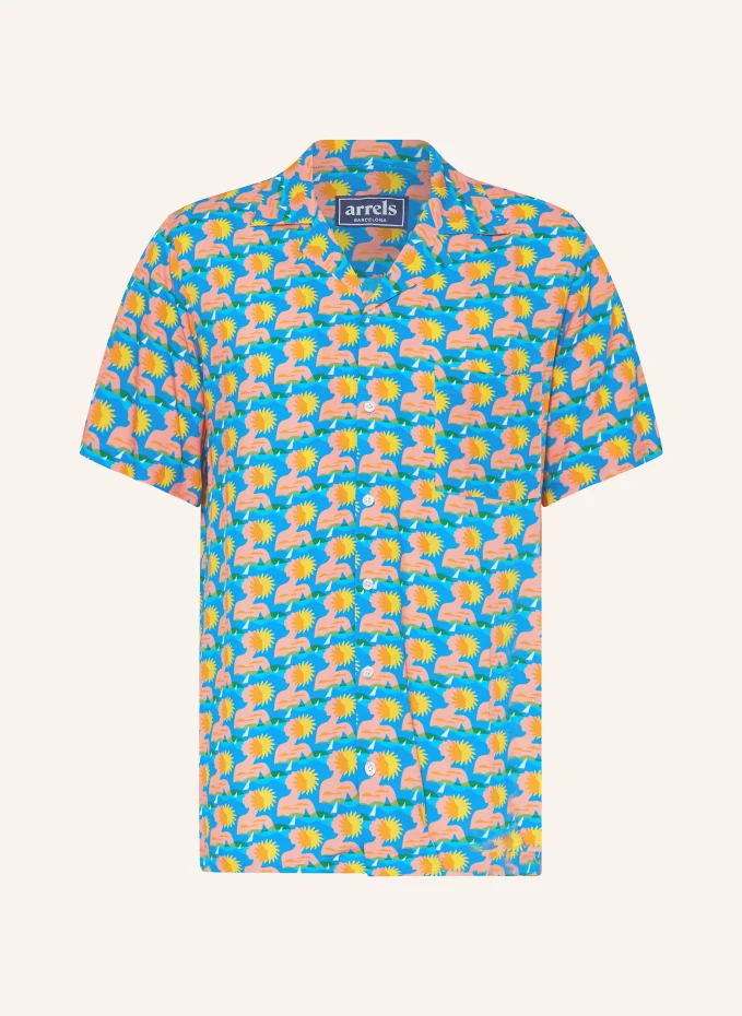 Курортная рубашка blue sunbathing x rob wilson comfort fit Arrels Barcelona, синий
Курортная рубашка blue sunbathing x rob wilson comfort fit Arrels Barcelona, синий