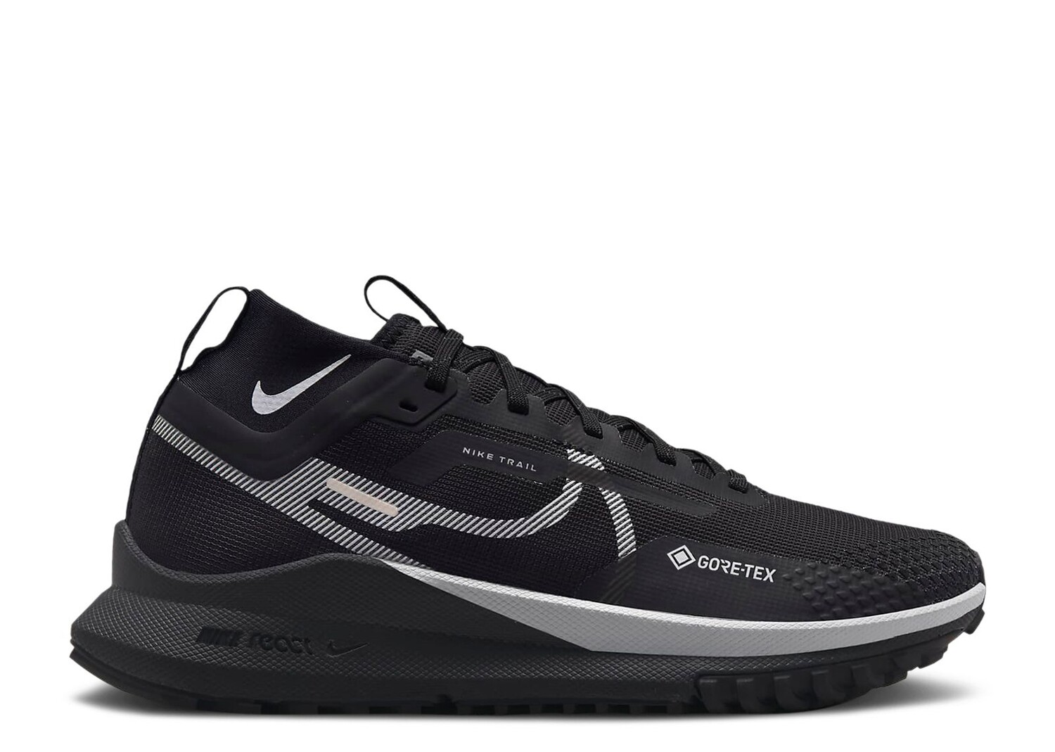 Кроссовки Nike Wmns React Pegasus Trail 4 Gore-Tex 'Black Reflect Silver', черный
Кроссовки Nike Wmns React Pegasus Trail 4 Gore-Tex 'Black Reflect Silver', черный
