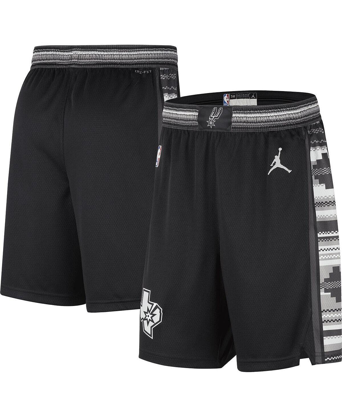 Мужские фирменные черные шорты San Antonio Spurs 2022/2023 Statement Edition Swingman Performance Jordan
Мужские фирменные черные шорты San Antonio Spurs 2022/2023 Statement Edition Swingman Performance Jordan