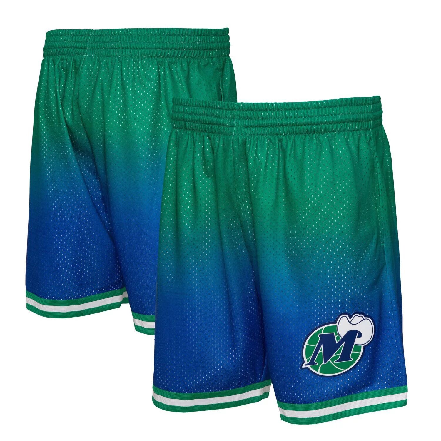 Мужские шорты Mitchell & Ness Green/темно-синие Dallas Mavericks 1998/99 Hardwood Classics Fadeaway Reload 3.0 Swingman
Мужские шорты Mitchell & Ness Green/темно-синие Dallas Mavericks 1998/99 Hardwood Classics Fadeaway Reload 3.0 Swingman