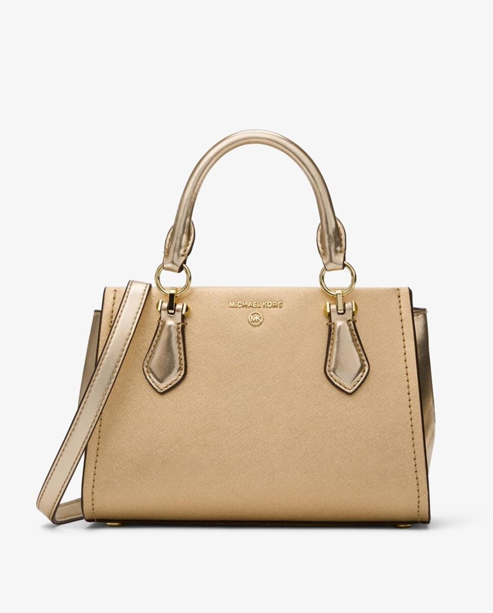Женская сумка через плечо Marilyn из золотистой кожи Michael Michael Kors, золотой
Женская сумка через плечо Marilyn из золотистой кожи Michael Michael Kors, золотой