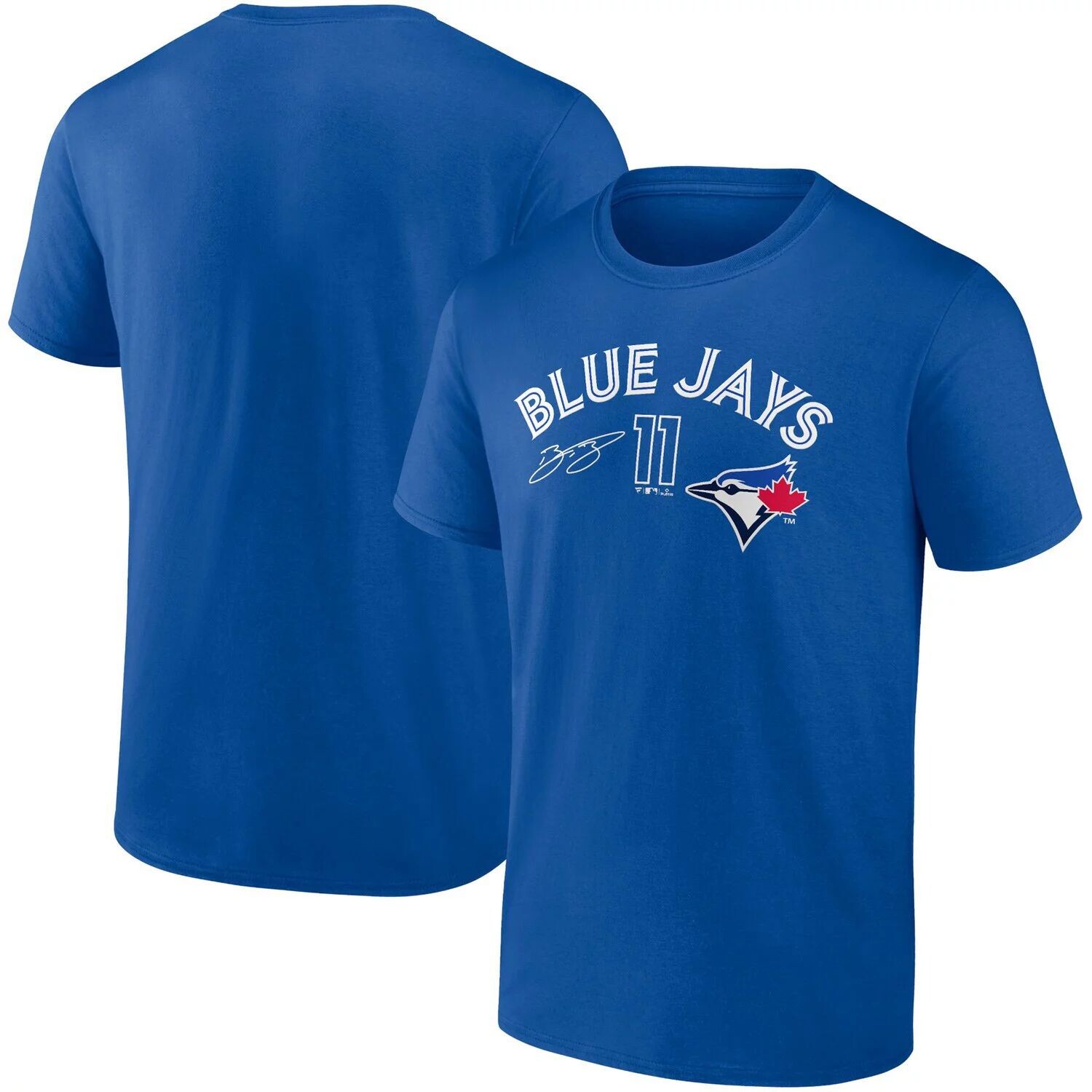 Мужская футболка Fanatics с логотипом Bo Bichette Royal Toronto Blue Jays, имя и номер игрока
Мужская футболка Fanatics с логотипом Bo Bichette Royal Toronto Blue Jays, имя и номер игрока