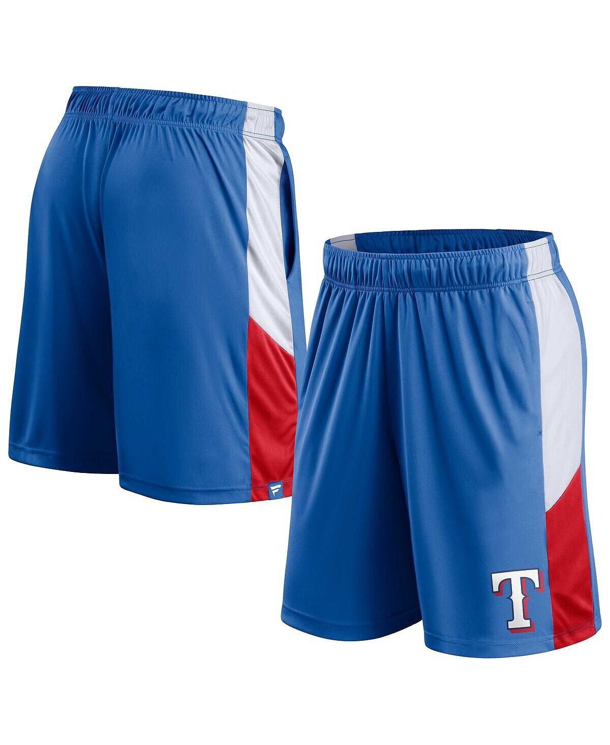 Мужские фирменные шорты с цветными блоками Royal Texas Rangers Champion Rush Fanatics
Мужские фирменные шорты с цветными блоками Royal Texas Rangers Champion Rush Fanatics