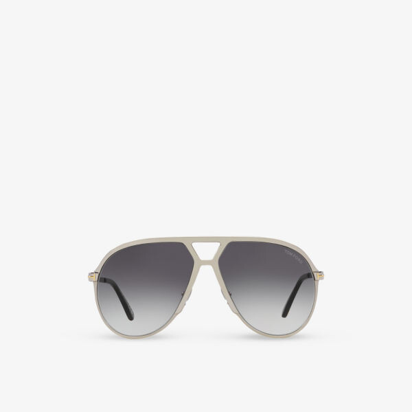 Tr001674 xavier солнцезащитные очки в металлической оправе-авиаторе Tom Ford, серебряный
Tr001674 xavier солнцезащитные очки в металлической оправе-авиаторе Tom Ford, серебряный