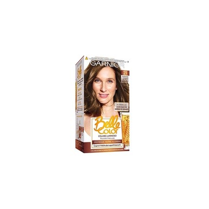 Стойкая краска для волос Belle Color 21 Светло-золотисто-коричневый натуральный, Garnier
Стойкая краска для волос Belle Color 21 Светло-золотисто-коричневый натуральный, Garnier