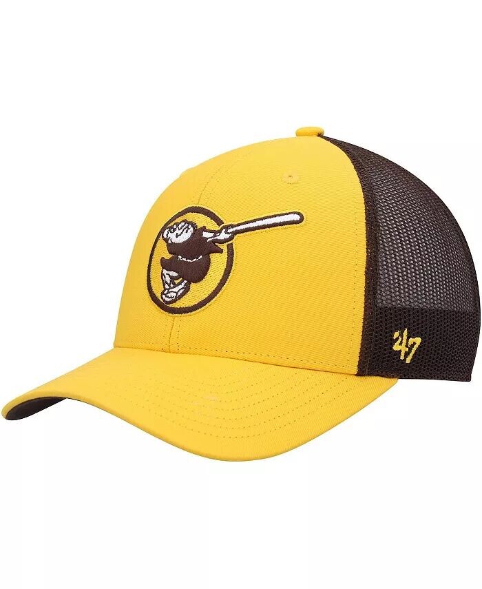 Мужская золотистая кепка San Diego Padres Secondary Trucker Snapback '47 Brand, золотой
Мужская золотистая кепка San Diego Padres Secondary Trucker Snapback '47 Brand, золотой