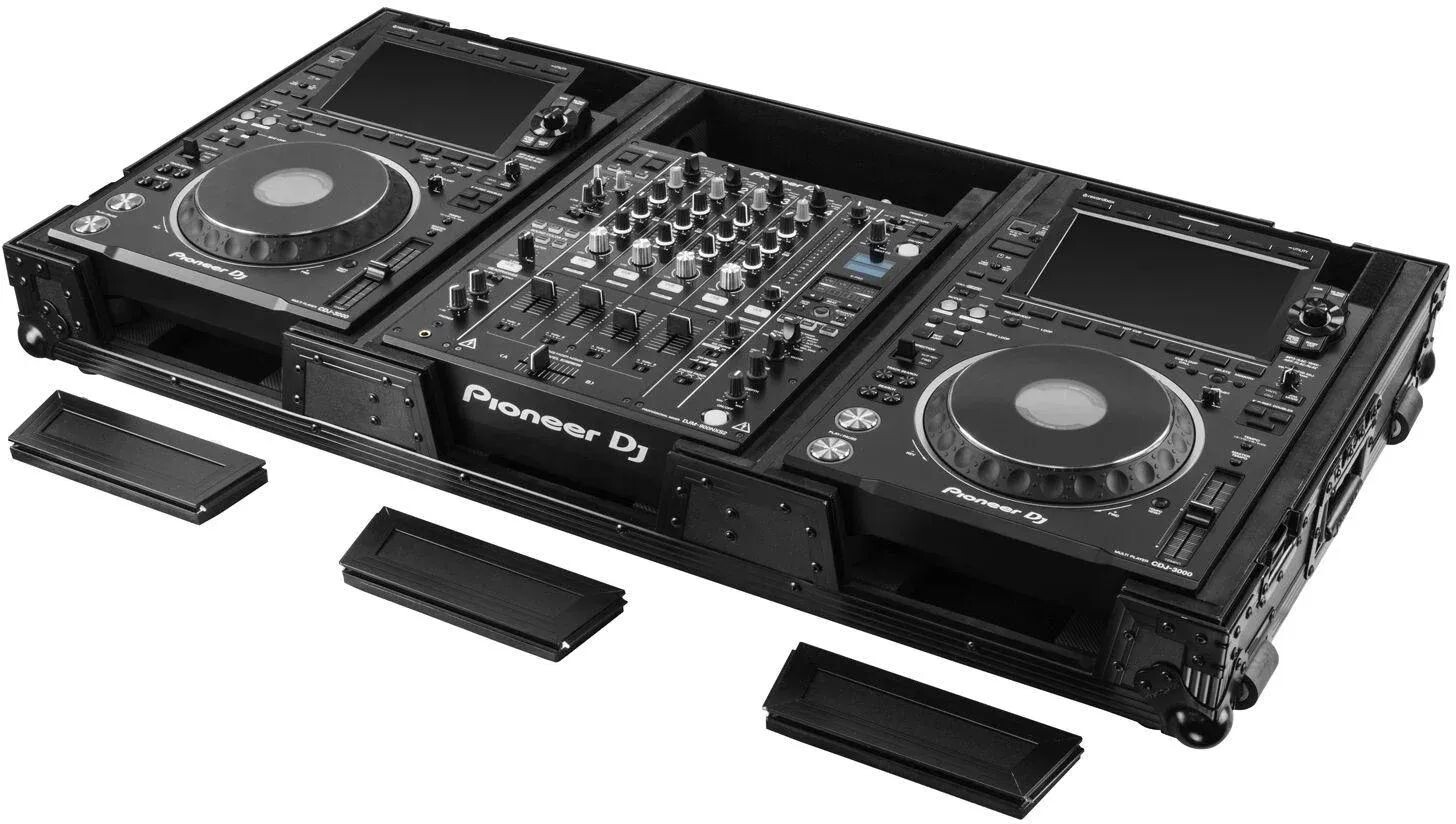 Чехол-гроб Odyssey FZ12CDJWXD2BL для 12-дюймового DJ-микшера и двух медиаплееров
Чехол-гроб Odyssey FZ12CDJWXD2BL для 12-дюймового DJ-микшера и двух медиаплееров