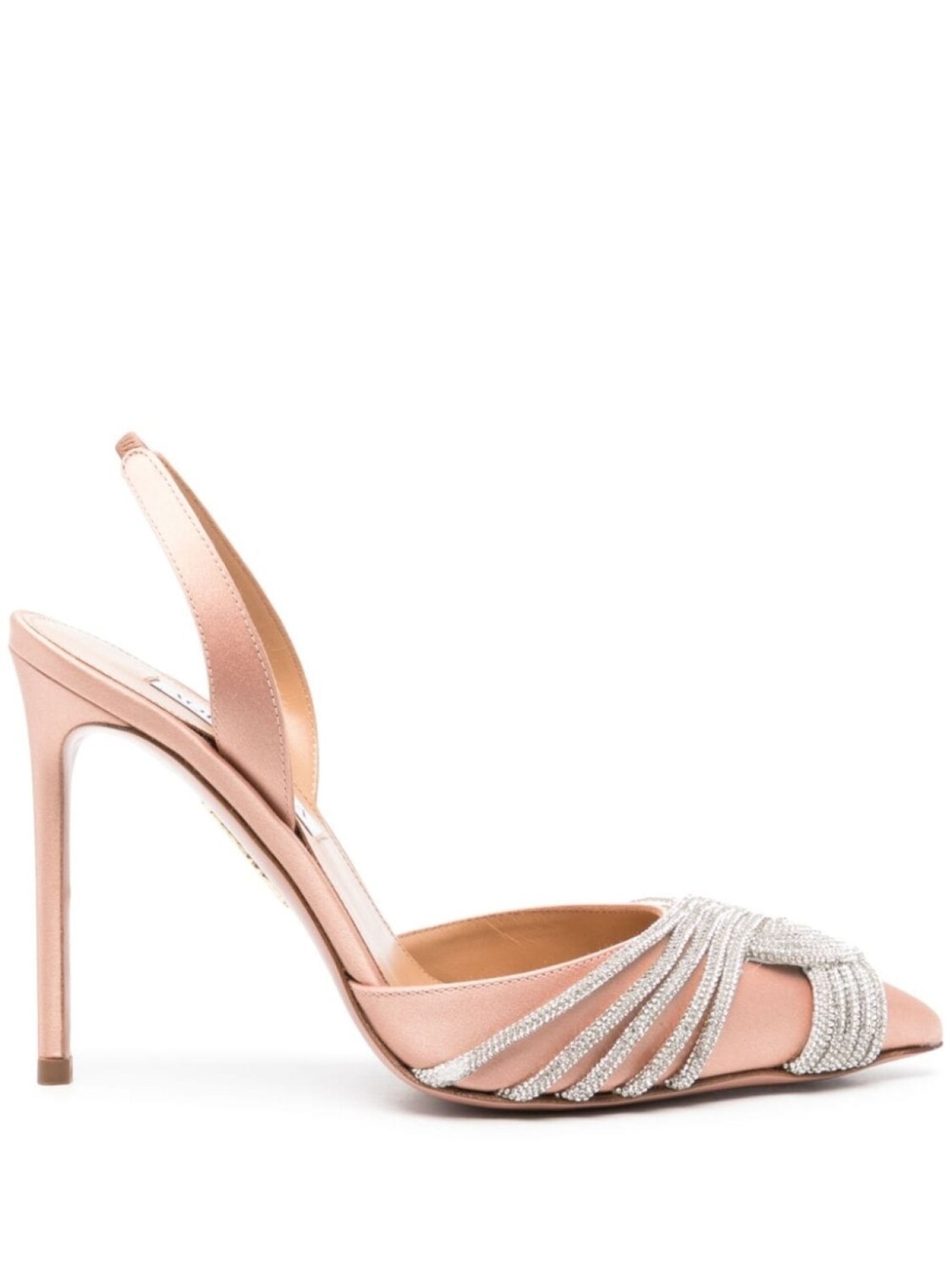 Aquazzura туфли-лодочки Gatsby 115 мм со стразами и открытой пяткой, нейтральный цвет
Aquazzura туфли-лодочки Gatsby 115 мм со стразами и открытой пяткой, нейтральный цвет