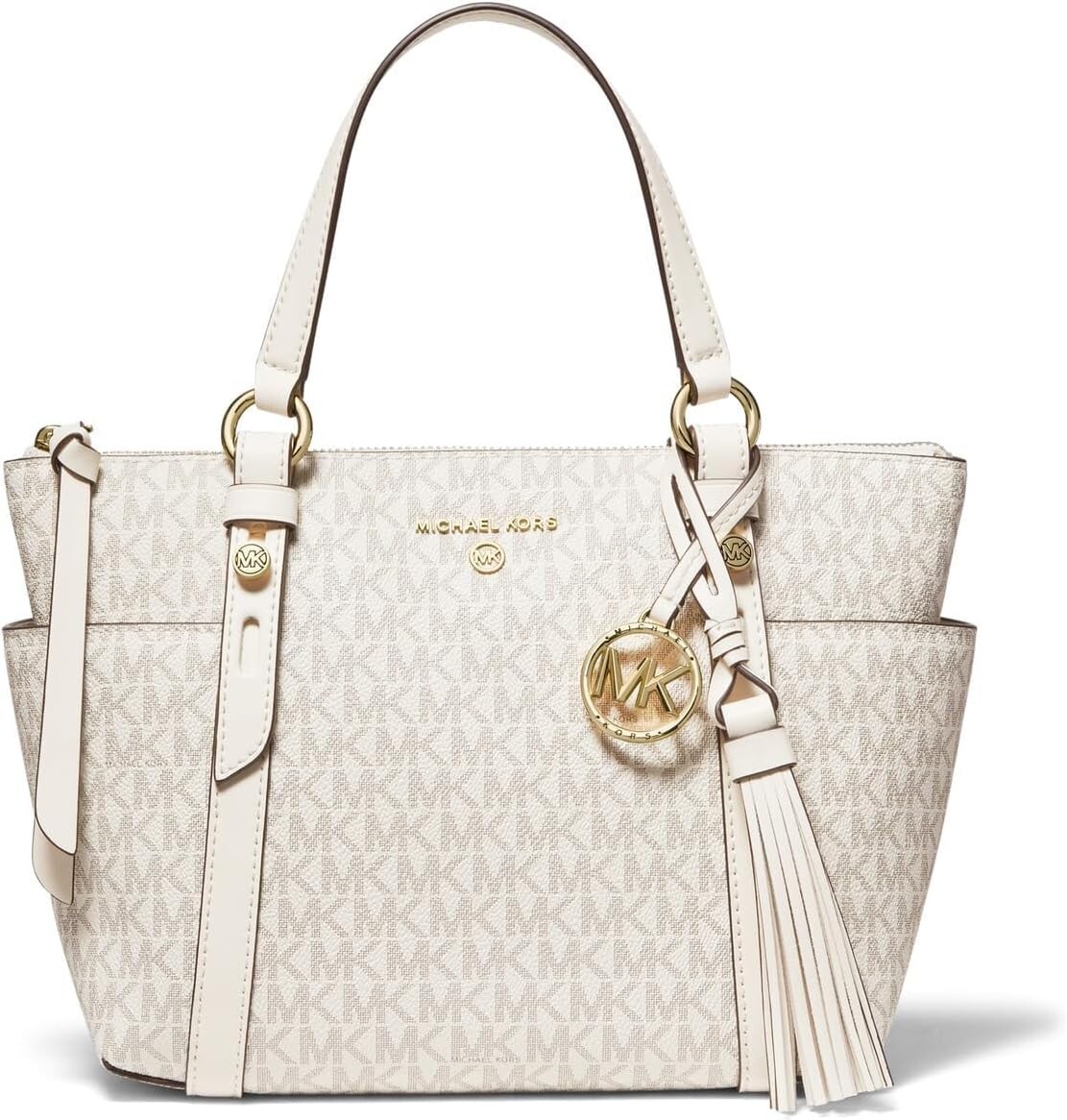 Маленькая сумка-тоут на молнии с откидным верхом Sullivan MICHAEL Michael Kors, цвет Vanilla/Cream
Маленькая сумка-тоут на молнии с откидным верхом Sullivan MICHAEL Michael Kors, цвет Vanilla/Cream