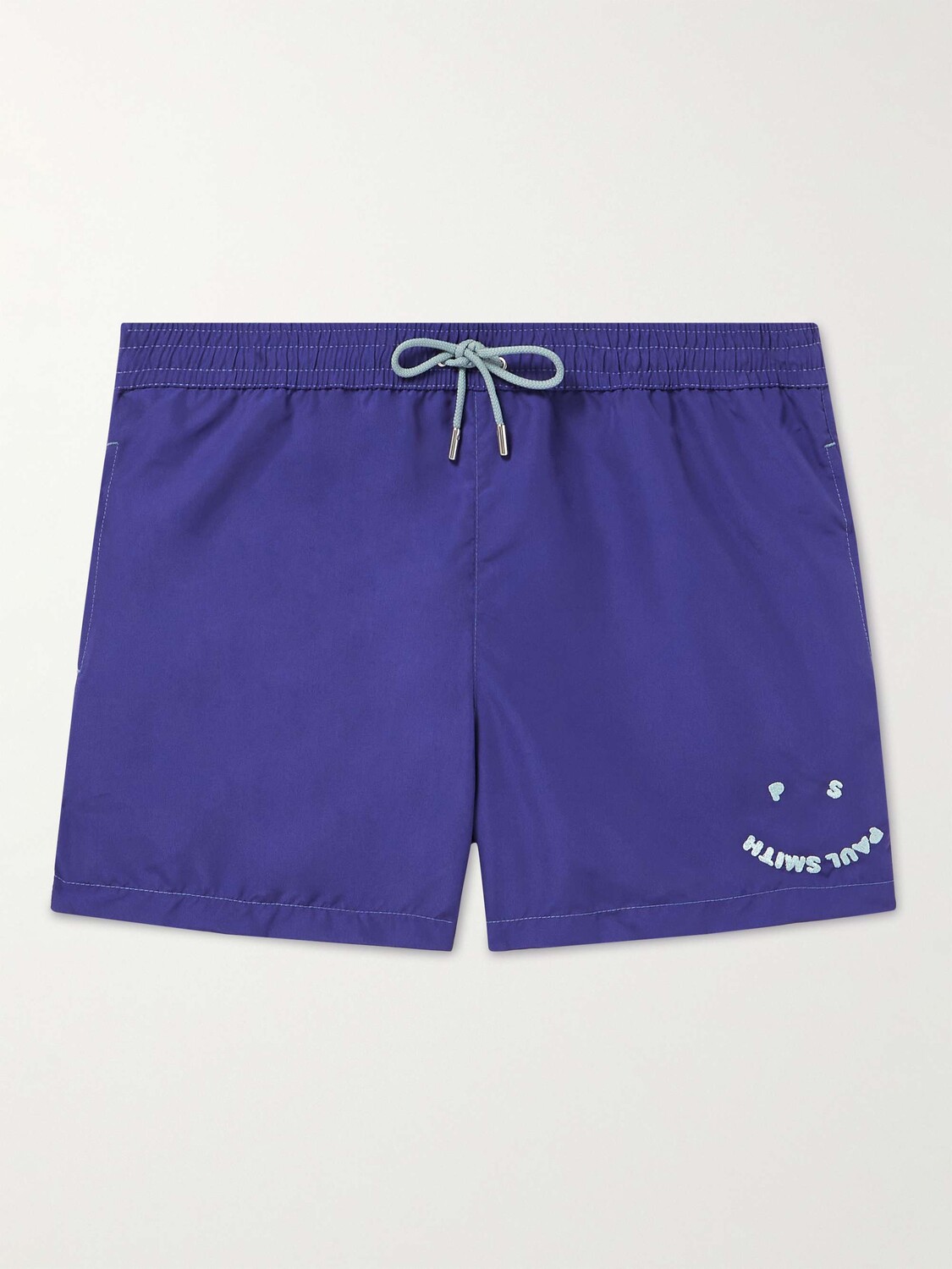 Коротко облегающие плавки Happy Slim Fit из переработанных материалов с вышитым логотипом PAUL SMITH, синий
Коротко облегающие плавки Happy Slim Fit из переработанных материалов с вышитым логотипом PAUL SMITH, синий