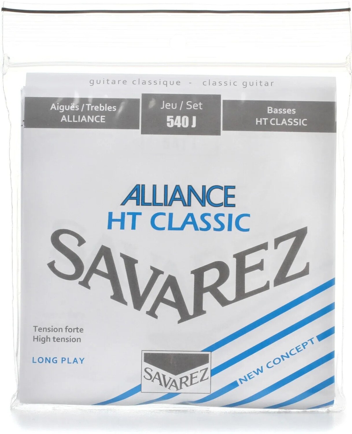 Струны для классической гитары Savarez S.A. 540J Alliance HT Classic – высокое натяжение
Струны для классической гитары Savarez S.A. 540J Alliance HT Classic – высокое натяжение