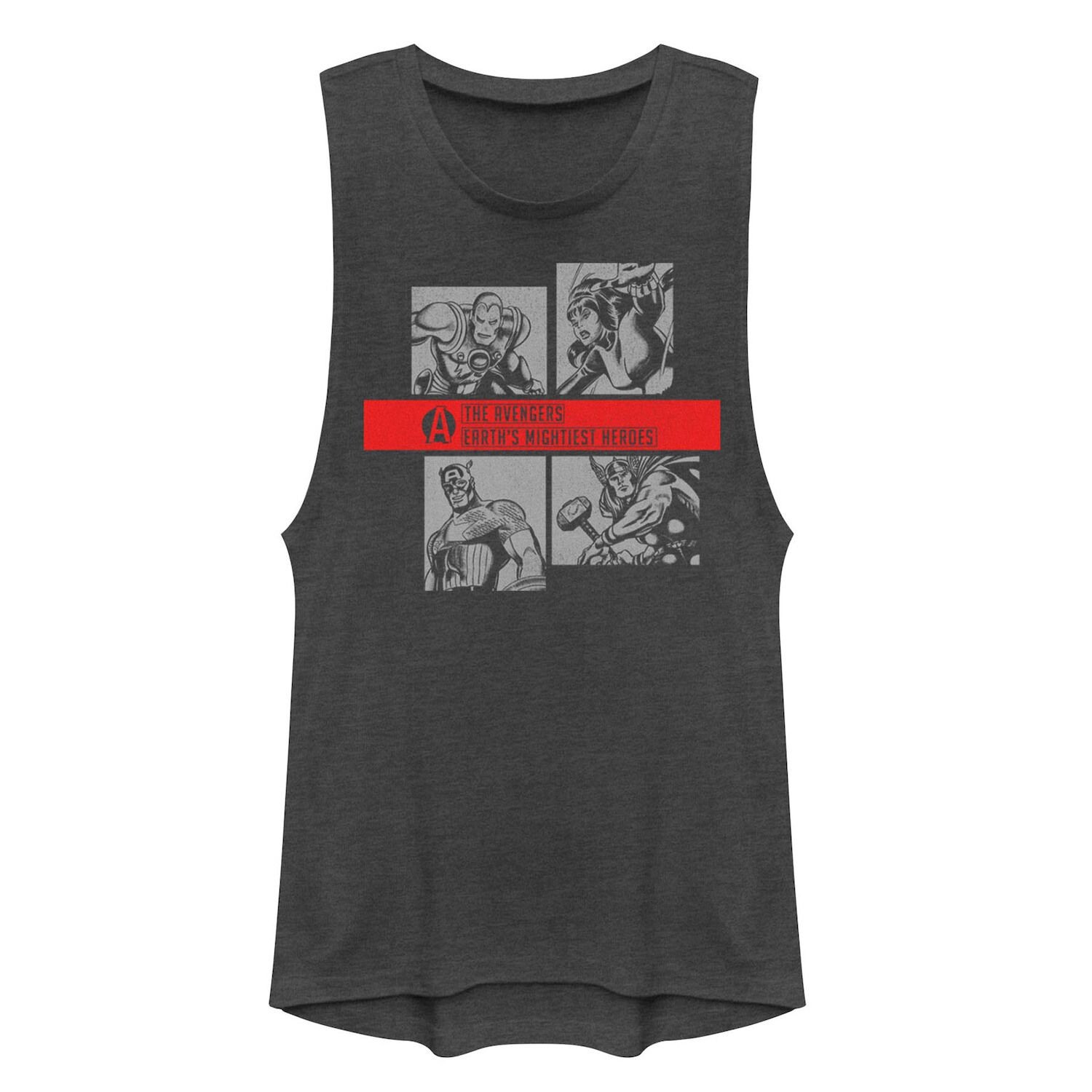 Майка для юниоров Marvel Avengers Black & White Box Up Muscle Tank Licensed Character
Майка для юниоров Marvel Avengers Black & White Box Up Muscle Tank Licensed Character