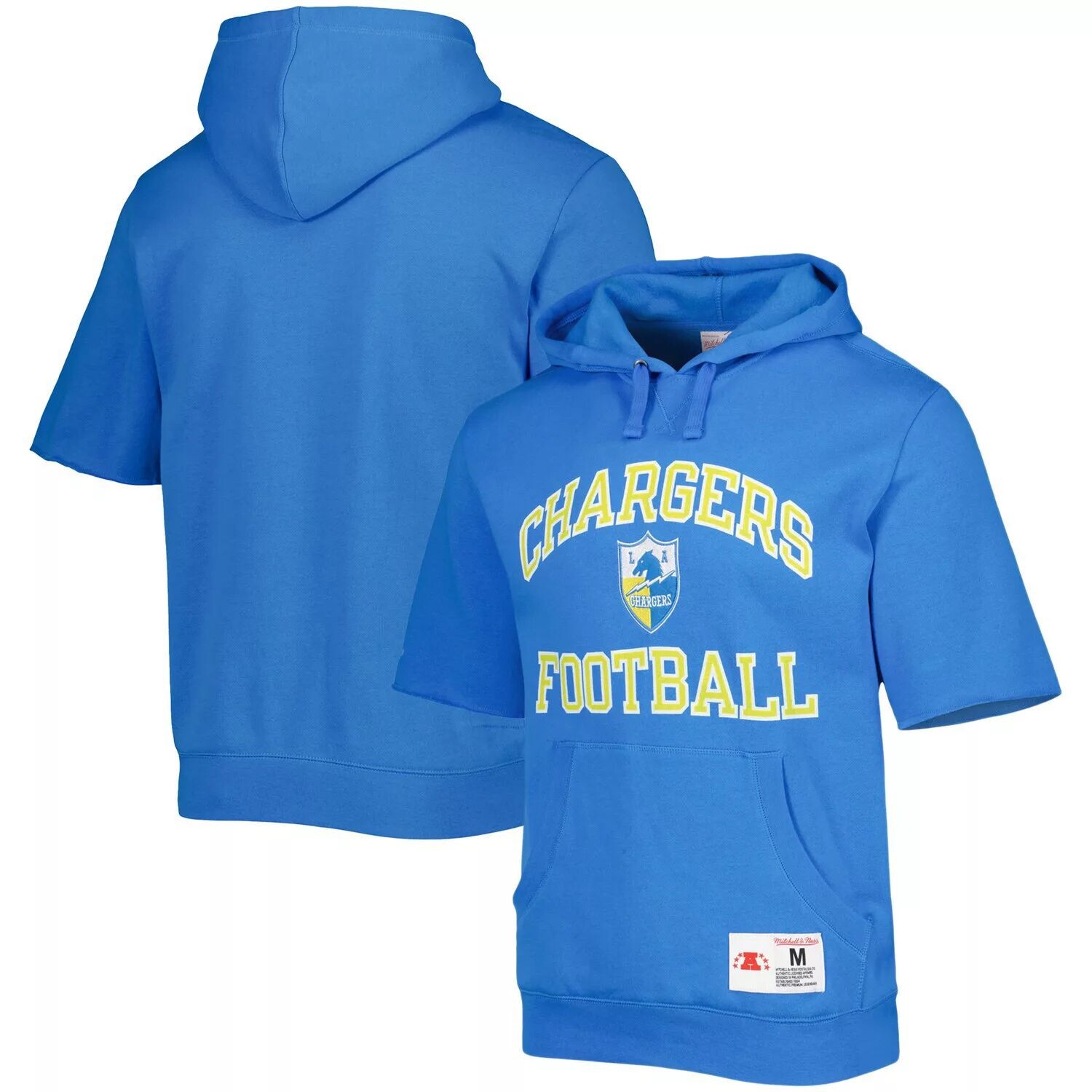 Мужской пуловер с капюшоном и короткими рукавами Mitchell & Ness Powder Blue Los Angeles Chargers
Мужской пуловер с капюшоном и короткими рукавами Mitchell & Ness Powder Blue Los Angeles Chargers