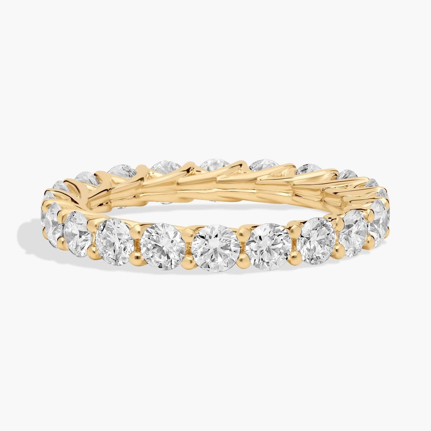 Кольцо Trellis Lab-Grown Diamond Eternity из 14-каратного желтого золота (2 карата Tw. - FG / VS2-SI1) Blue Nile
Кольцо Trellis Lab-Grown Diamond Eternity из 14-каратного желтого золота (2 карата Tw. - FG / VS2-SI1) Blue Nile