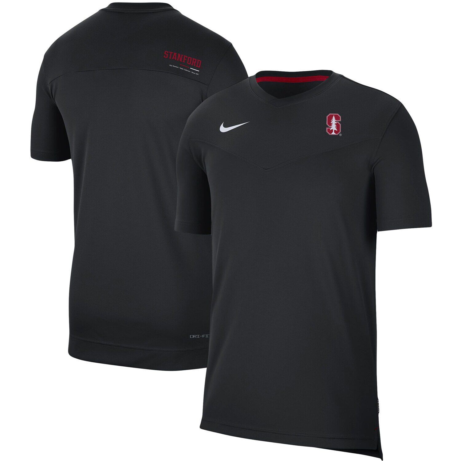 Мужская черная футболка Nike Stanford Cardinal Coach UV Performance, Черный
Мужская черная футболка Nike Stanford Cardinal Coach UV Performance, Черный