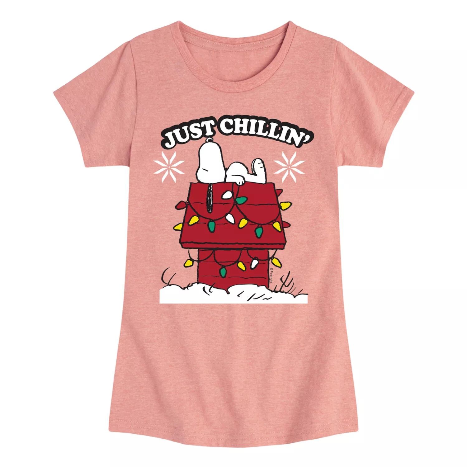 Футболка с рисунком Peanuts Snoopy Just Chillin' для девочек 7–16 лет Licensed Character, розовый
Футболка с рисунком Peanuts Snoopy Just Chillin' для девочек 7–16 лет Licensed Character, розовый