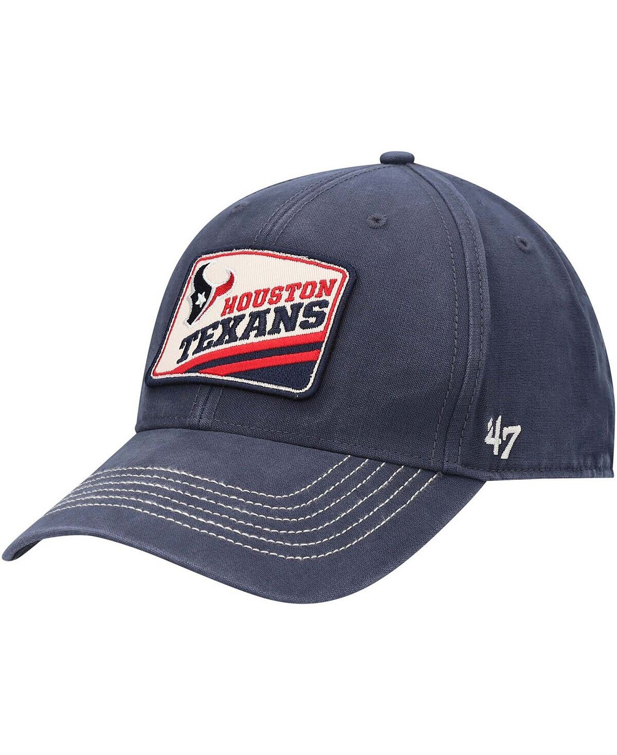 Мужская темно-синяя регулируемая шляпа с логотипом Houston Texans Upland MVP '47 Brand
Мужская темно-синяя регулируемая шляпа с логотипом Houston Texans Upland MVP '47 Brand