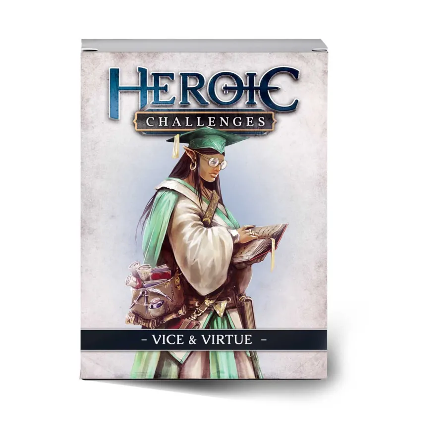 Бокс-сет Heroic Challenges - Vice & Virtue Expansion Deck, Role Playing Games (Lore Smyth)
Бокс-сет Heroic Challenges - Vice & Virtue Expansion Deck, Role Playing Games (Lore Smyth)