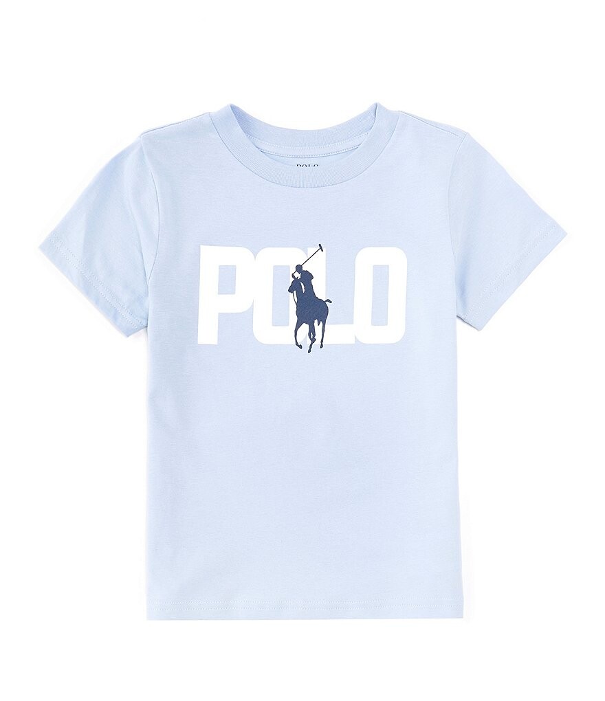 Футболка из джерси с короткими рукавами и логотипом Polo Ralph Lauren Little Boys 2T-7, синий
Футболка из джерси с короткими рукавами и логотипом Polo Ralph Lauren Little Boys 2T-7, синий
