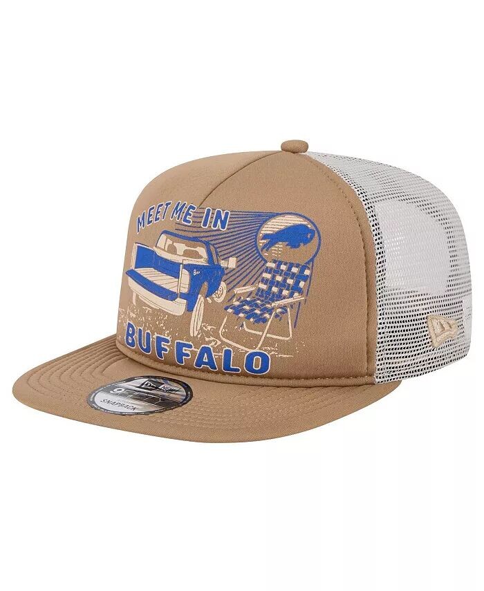 Мужская светло-коричневая кепка Buffalo Bills Meet Me 9FIFTY Snapback New Era, бежевый
Мужская светло-коричневая кепка Buffalo Bills Meet Me 9FIFTY Snapback New Era, бежевый