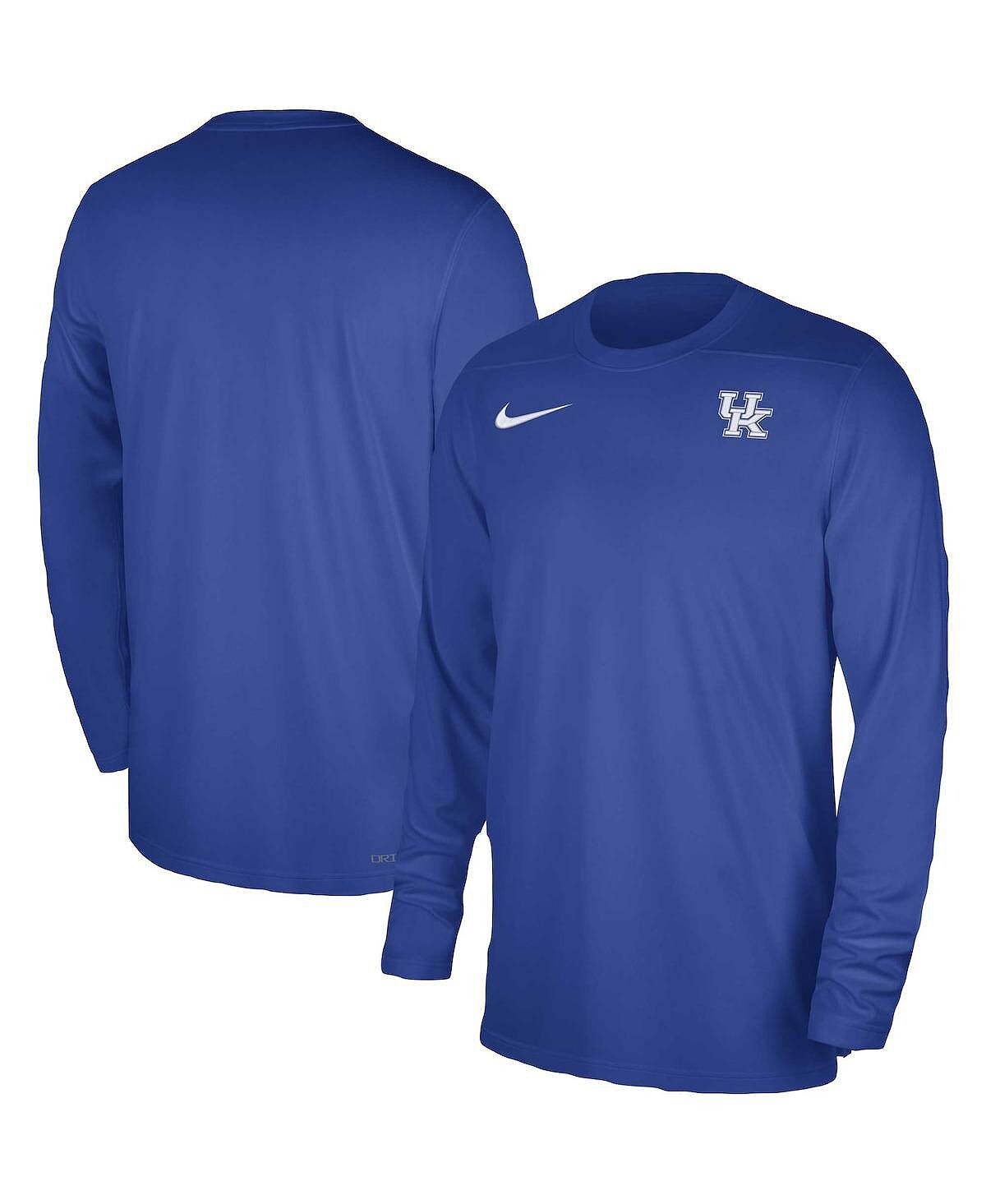 Мужская футболка Royal Kentucky Wildcats Sideline Coaches с длинными рукавами Nike
Мужская футболка Royal Kentucky Wildcats Sideline Coaches с длинными рукавами Nike