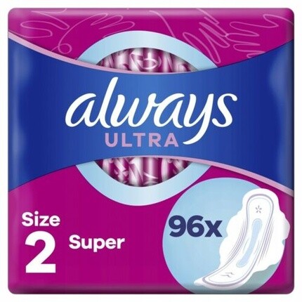 Гигиенические прокладки Always Ultra Super with Wings, 96 шт., для дня и ночи
Гигиенические прокладки Always Ultra Super with Wings, 96 шт., для дня и ночи