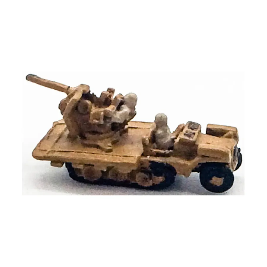 Sd Kfz 7/1 20-мм зенитная артиллерийская установка №1, WWII Micro Armour - Germany - Loose Miniatures (1:285)
Sd Kfz 7/1 20-мм зенитная артиллерийская установка №1, WWII Micro Armour - Germany - Loose Miniatures (1:285)