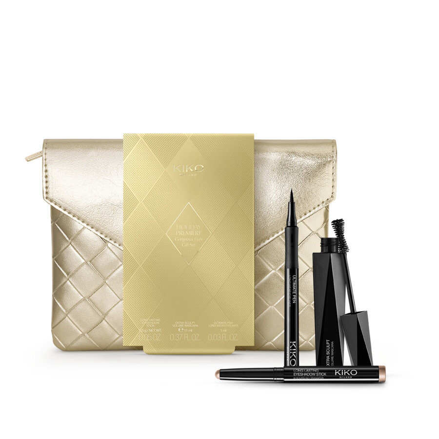 KIKO Milano, Подарочный набор Holiday Première Gorgeous Eyes, Набор для макияжа, 3 шт
KIKO Milano, Подарочный набор Holiday Première Gorgeous Eyes, Набор для макияжа, 3 шт