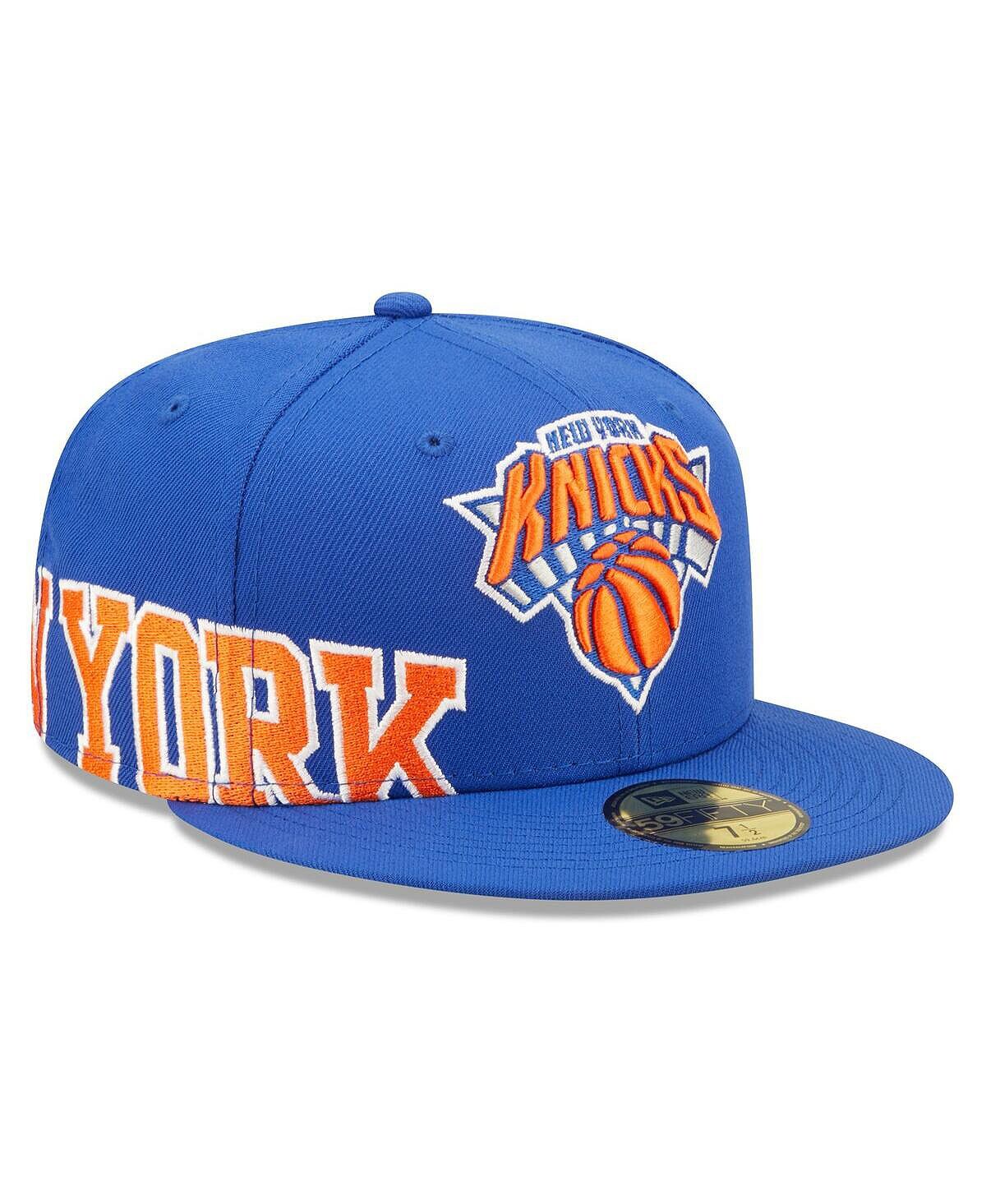 Мужская синяя приталенная кепка New York Knicks с боковым разрезом 59FIFTY New Era
Мужская синяя приталенная кепка New York Knicks с боковым разрезом 59FIFTY New Era