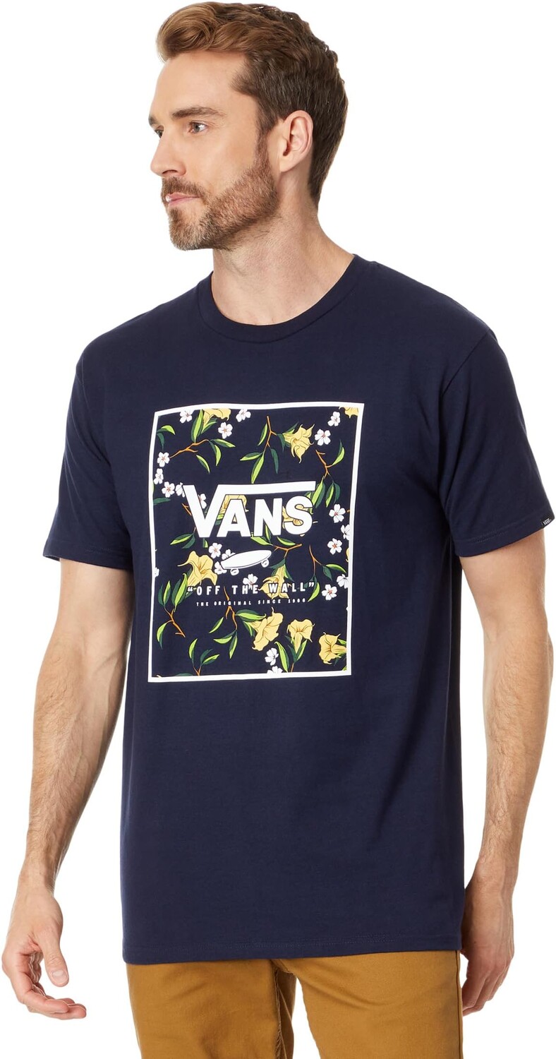 Классическая футболка с короткими рукавами и принтом Box Vans, цвет Navy/Gold Fusion
Классическая футболка с короткими рукавами и принтом Box Vans, цвет Navy/Gold Fusion