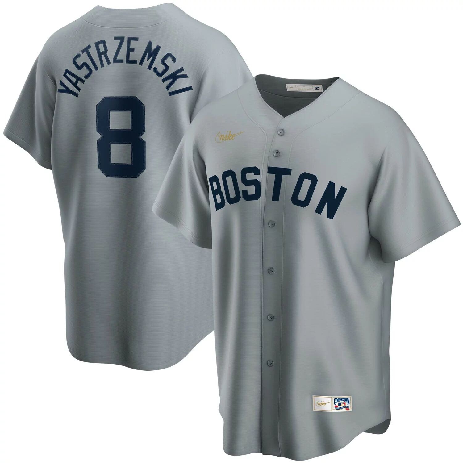Мужская футболка Nike Carl Yastrzemski Grey Boston Red Sox Road Cooperstown Collection Player
Мужская футболка Nike Carl Yastrzemski Grey Boston Red Sox Road Cooperstown Collection Player